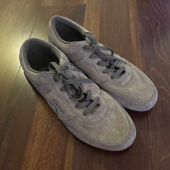 PROPET WALKER Suede Leather Sneakers size 11 - Picture 1 of 6